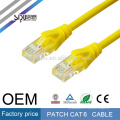 Precio de fábrica de SIPU cobre de alta velocidad cable plano de conexión del cordón del gato 6 de Ethernet para la computadora